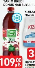 TARIM KREDİ BİRLİK DONUK NAR SUYU 1 L TARIM KREDİ BİRLİK DONUK NAR SUYU 1 L